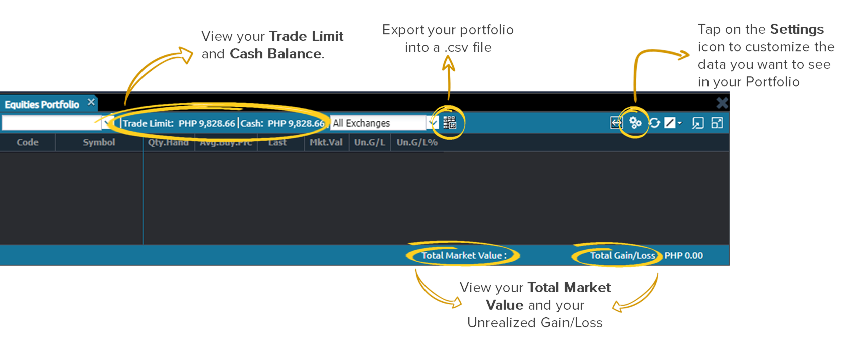 How do I view my stock position on the New BPI Trade Online Platform ...